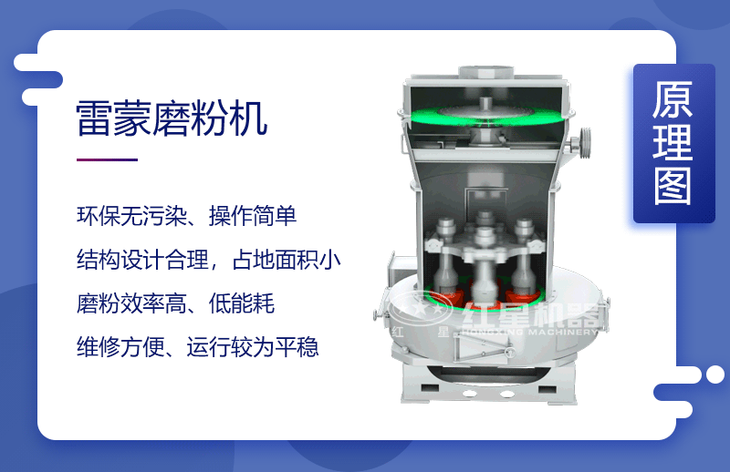 高产量雷蒙磨粉机工作原理