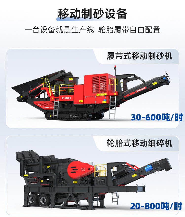 移动制砂机