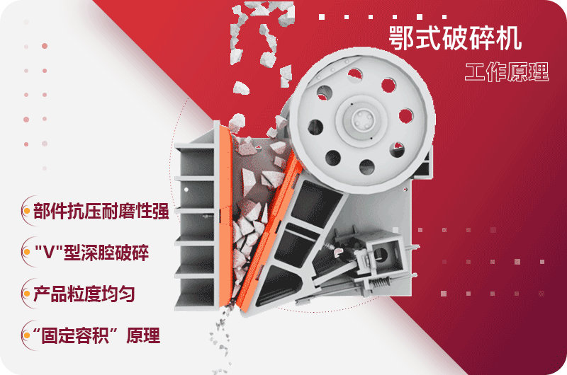 颚式江南在线手机版（大中国区）粉碎石料原理