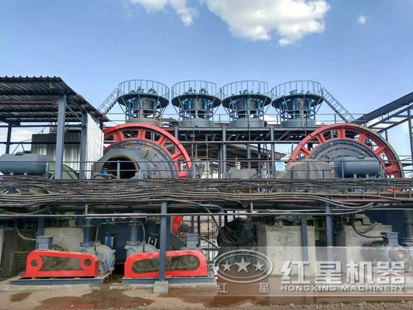 钢球磨煤机作业现场