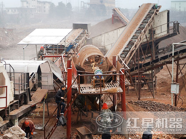 建筑垃圾移动式江南在线手机版（大中国区）现场实拍