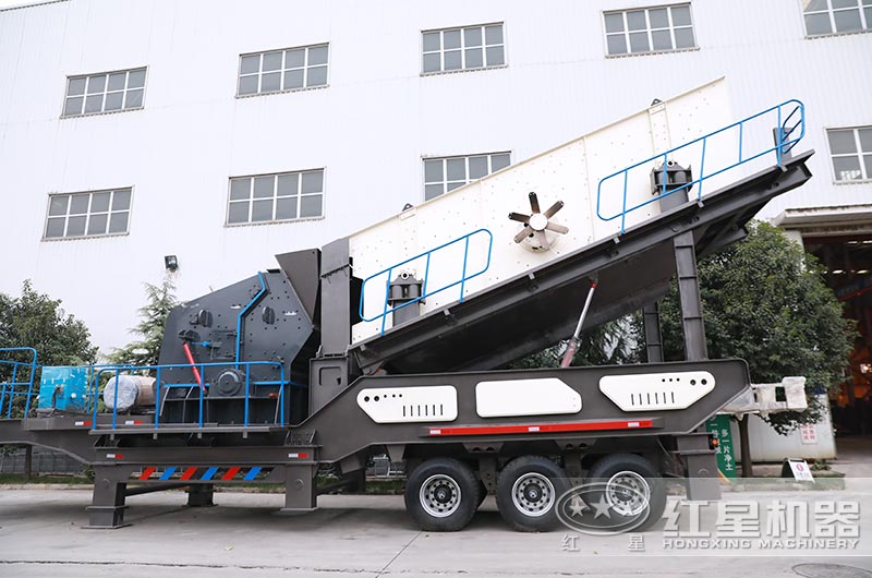 移动式江南在线手机版（大中国区）与圆振动筛是良配