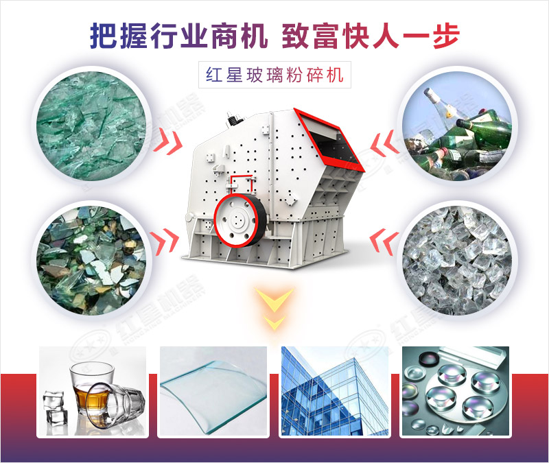玻璃粉碎机用途