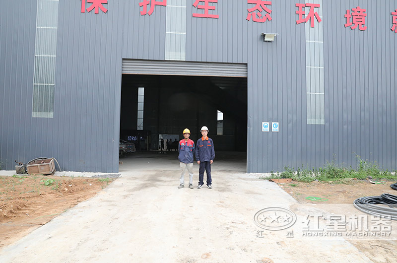 登封时产500吨大型环保砂石厂