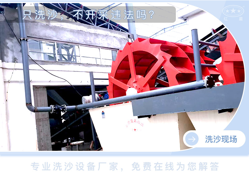 只洗沙不开采也违法吗？洗沙场需要什么手续？