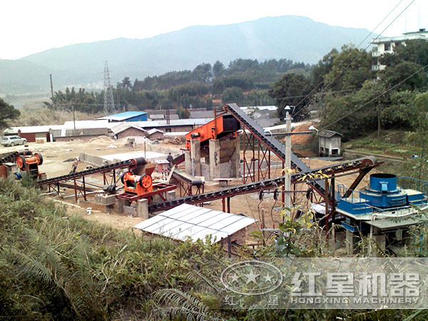 辉绿岩制砂生产线