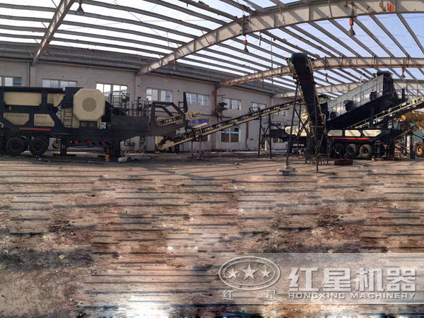 建筑垃圾移动式江南在线手机版（大中国区）现场图